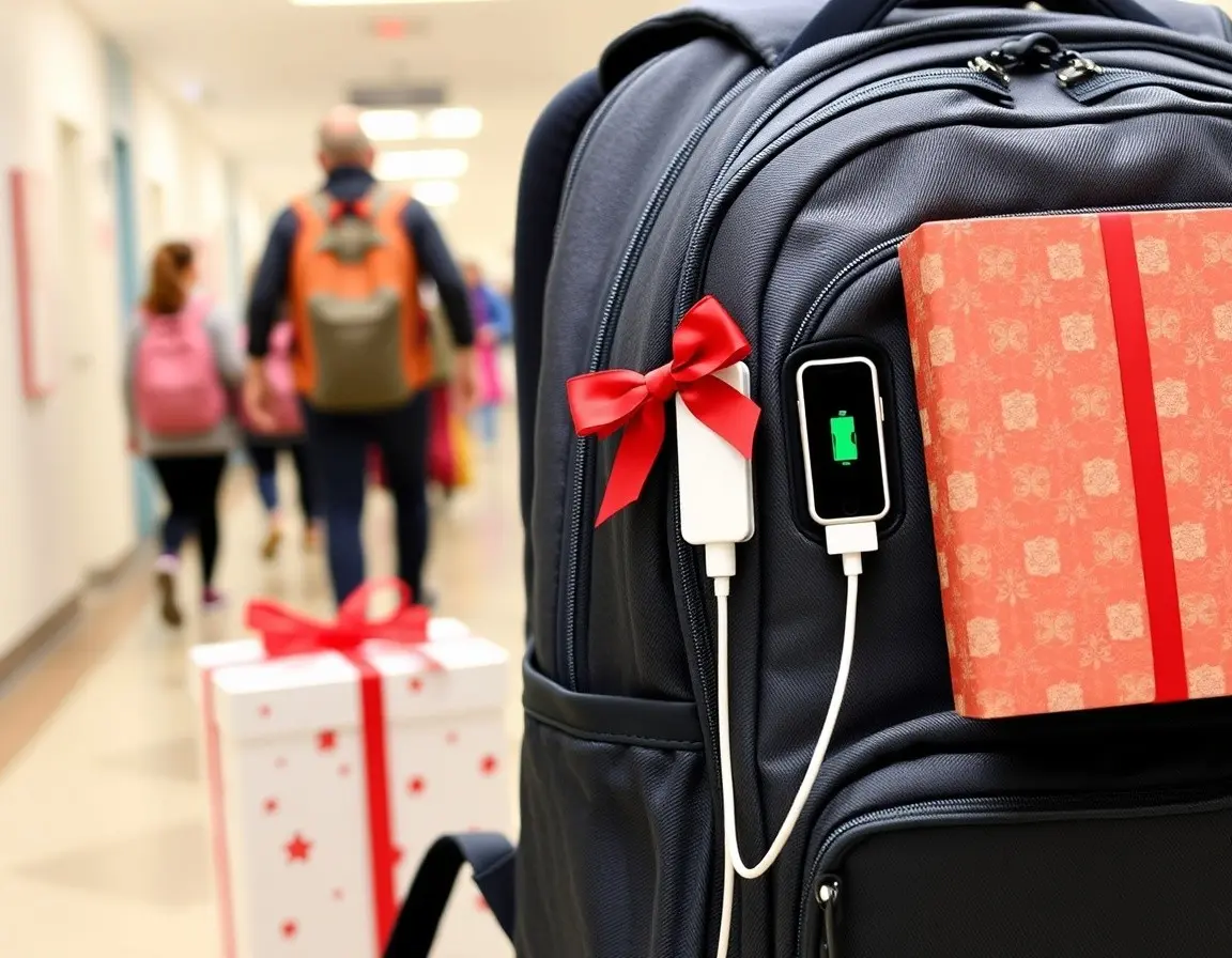 Sac à Dos Élégant avec Chargeur USB