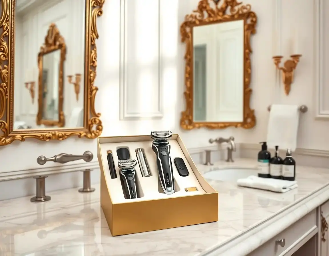 Kit de Rasage Électrique de luxe
