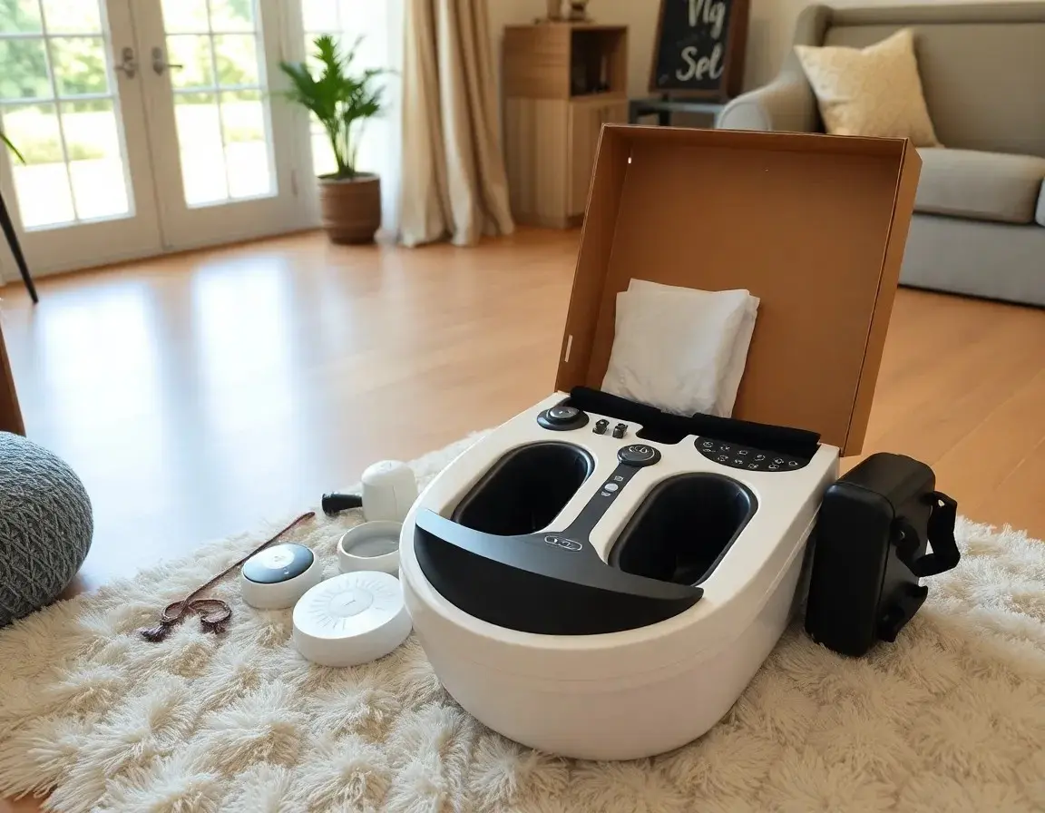 Appareil Masseur de Pieds Spa de Luxe