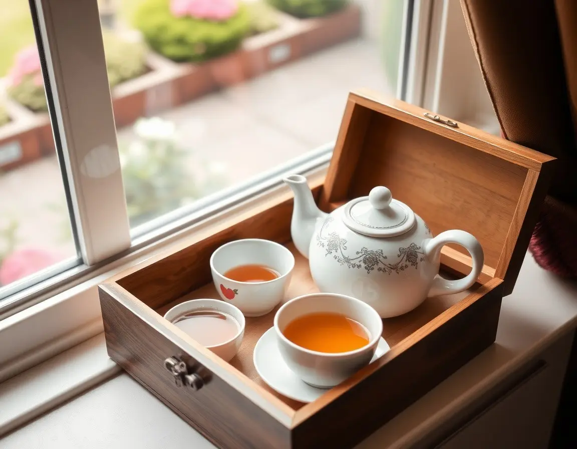 Set de Thé en Céramique Premium