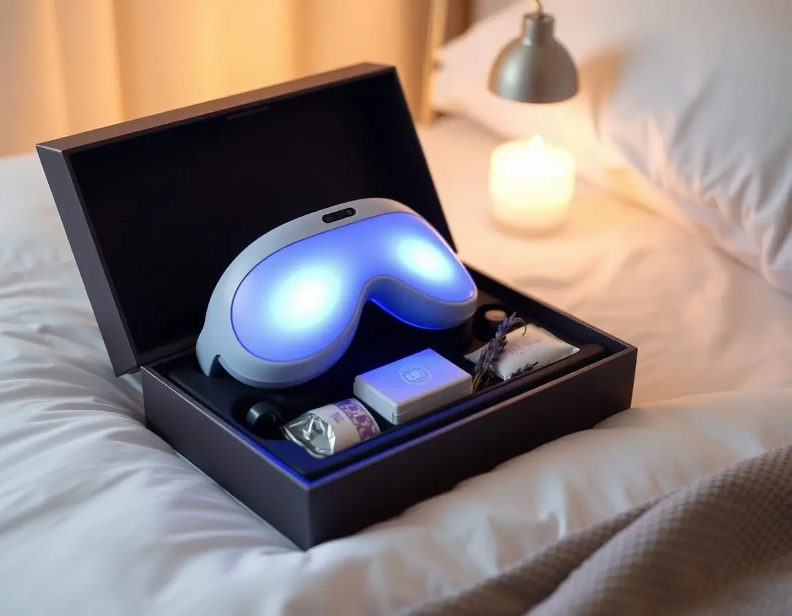 Masseur pour les Yeux Chauffant