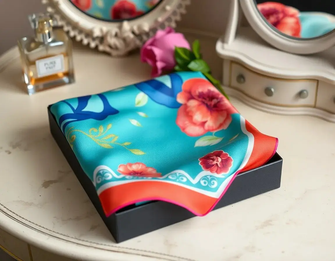 Écharpe en Soie Pure