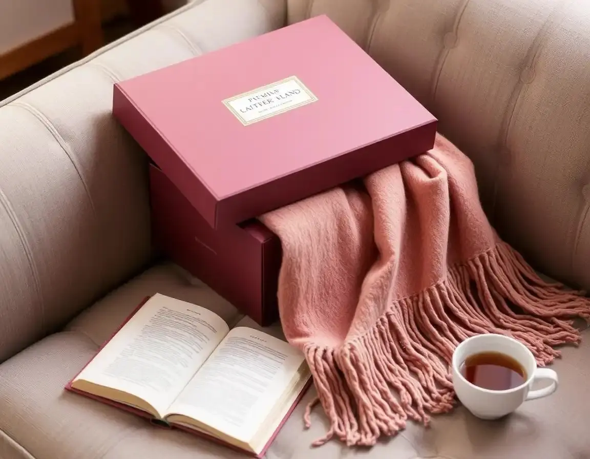 Châle ou Écharpe en Cachemire Mélangé