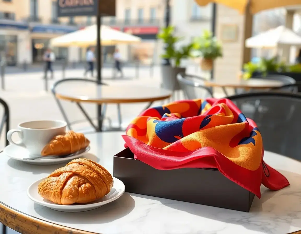 Écharpe de Luxe en Soie