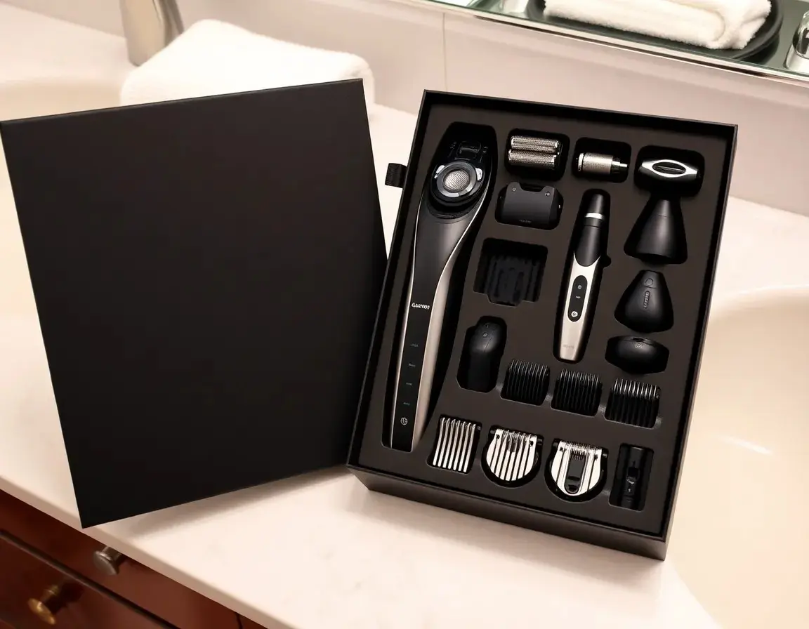 Kit de Rasage et Toilettage Électrique