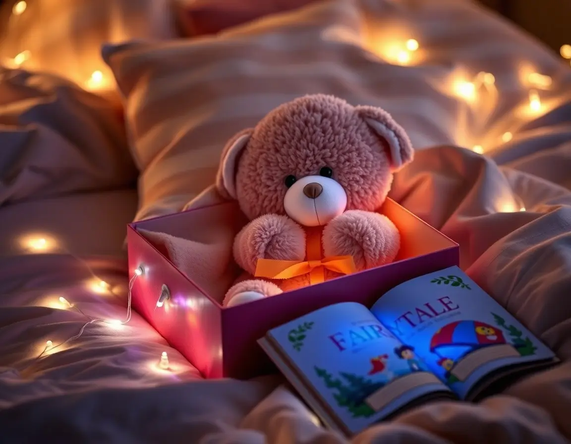 Peluche Veilleuse LED Mignonne