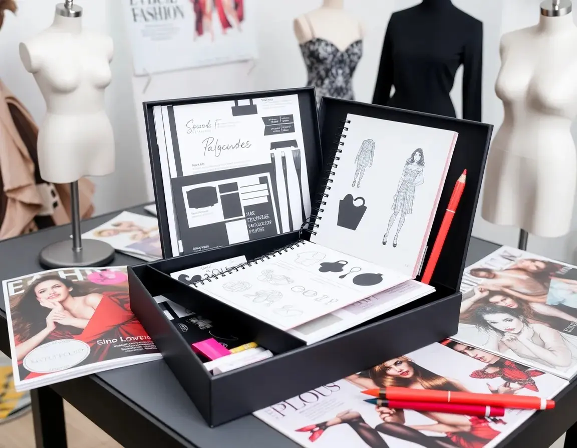 Kit de Carnet de Dessin de Styliste