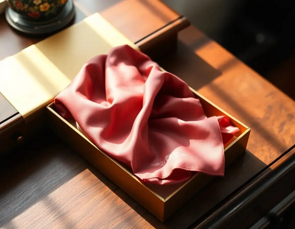 Écharpe Éléganrte en Soie Pure