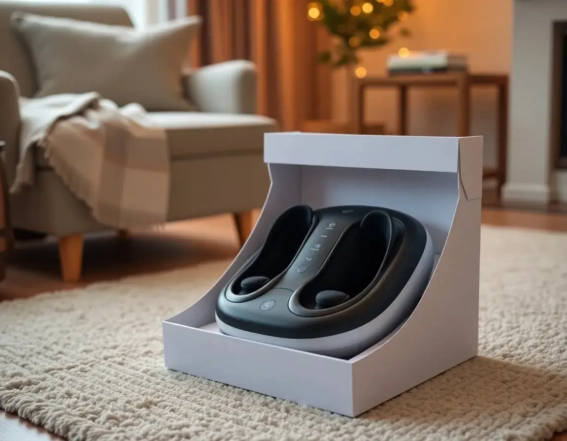 Masseur de Pieds Électrique Shiatsu avec Chaleur