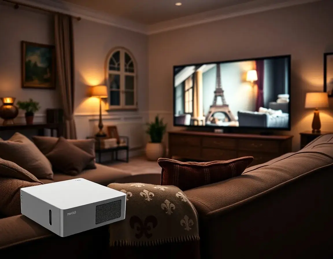 Mini projecteur HD portable