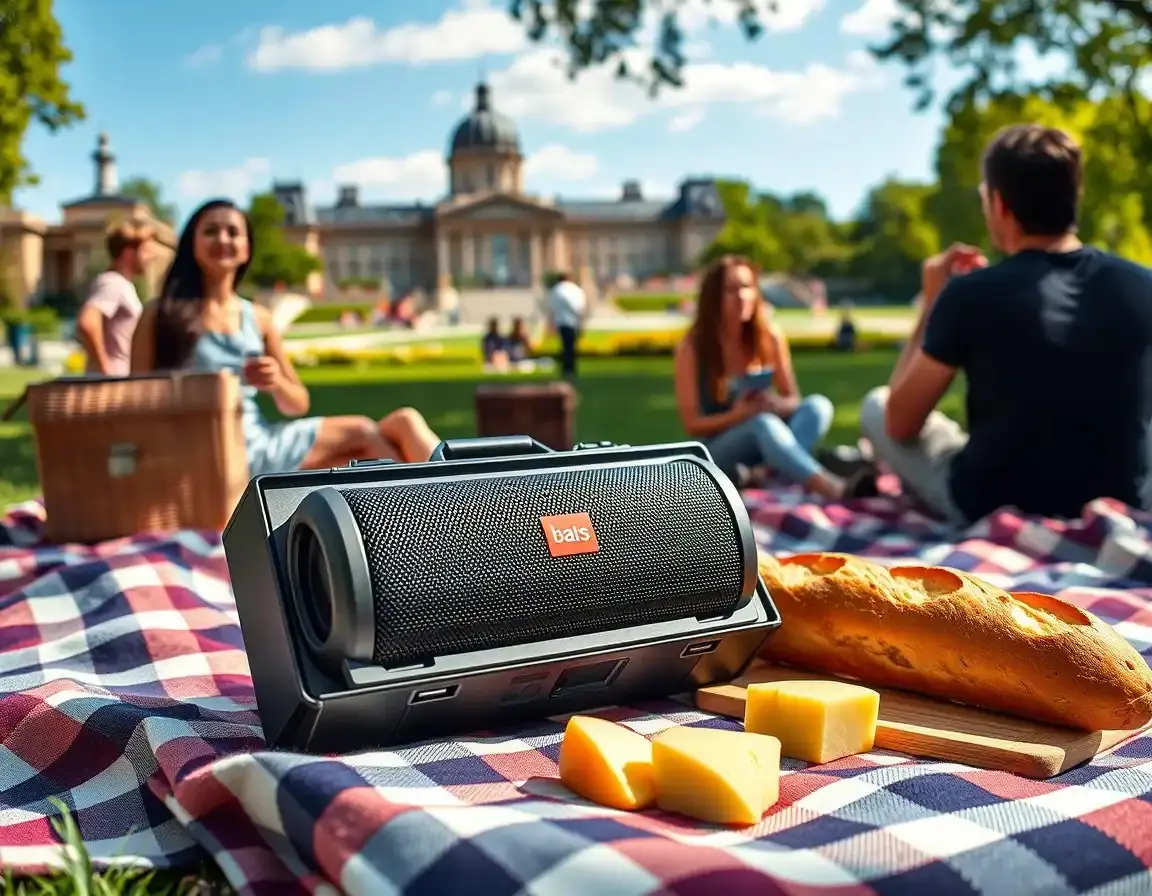 Enceinte Bluetooth portable avec basses