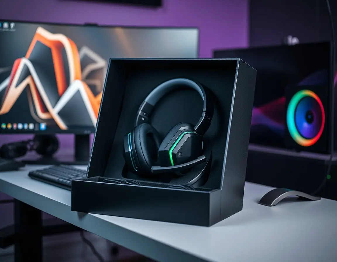 Casque de Jeu Haute Fidélité