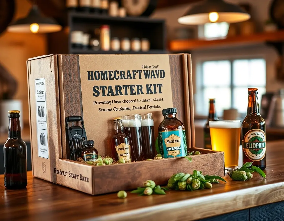 Kit de Démarrage pour Brassage de Bière Artisanale