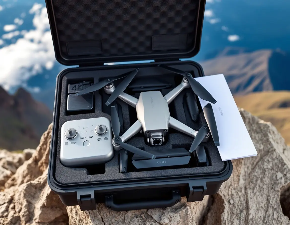 Drone Portable 4K avec Caméra HD