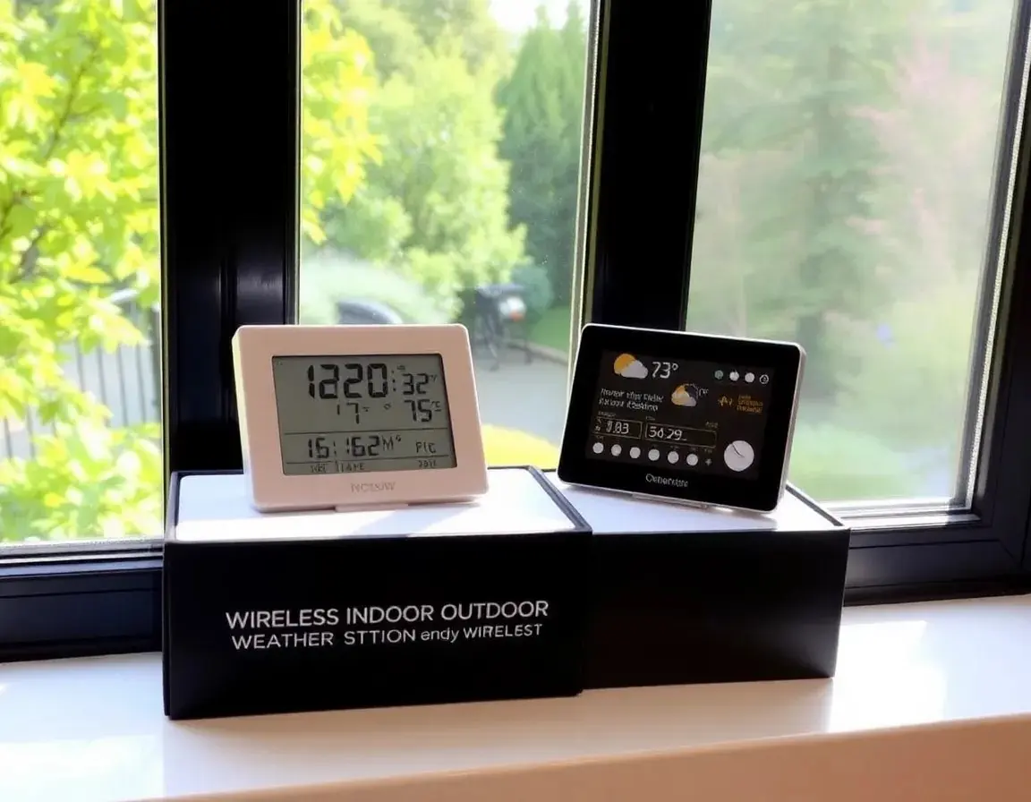 Station Météo Sans Fil Intérieure/Extérieure