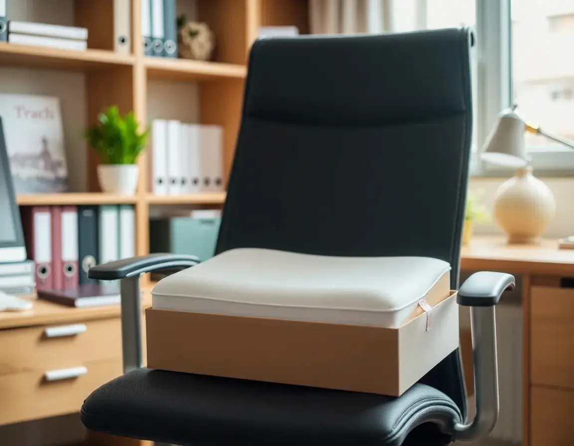 Coussin de Soutien Lombaire à Mémoire de Forme