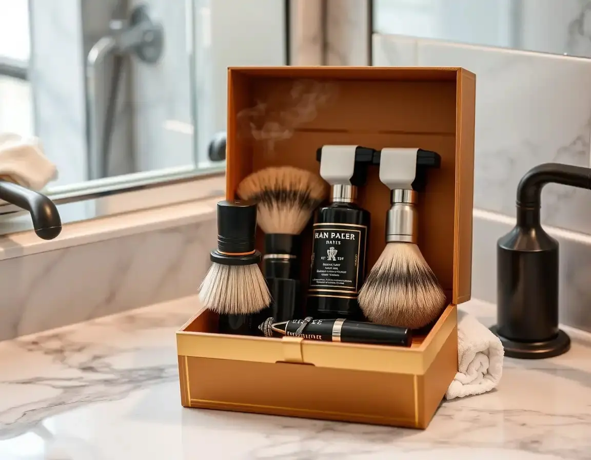 Kit de Rasage Premium pour Hommes