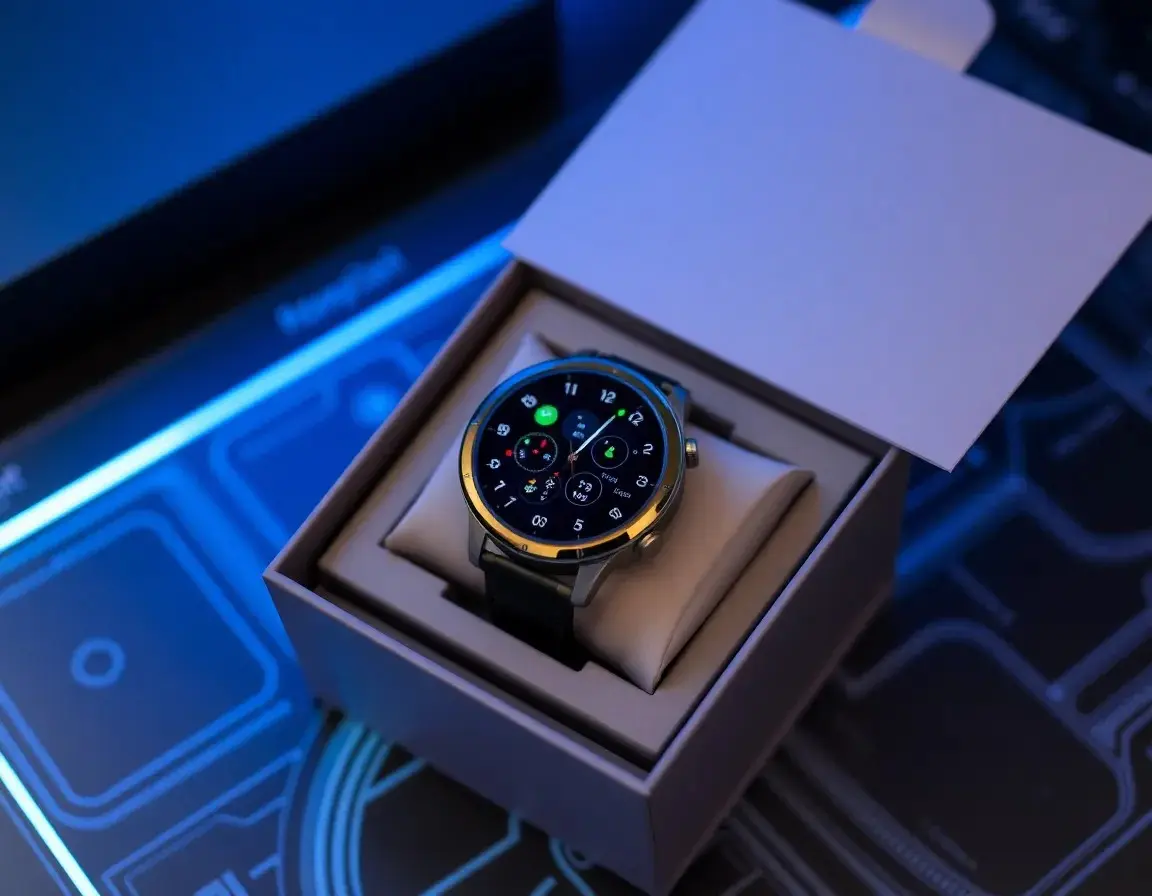 Montre connectée avec tracker d'activité