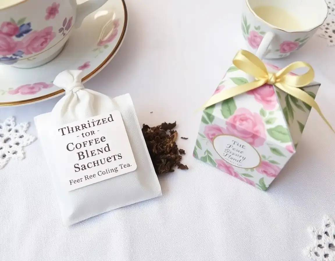 Sachets Personnalisés de Mélange Thé/Café