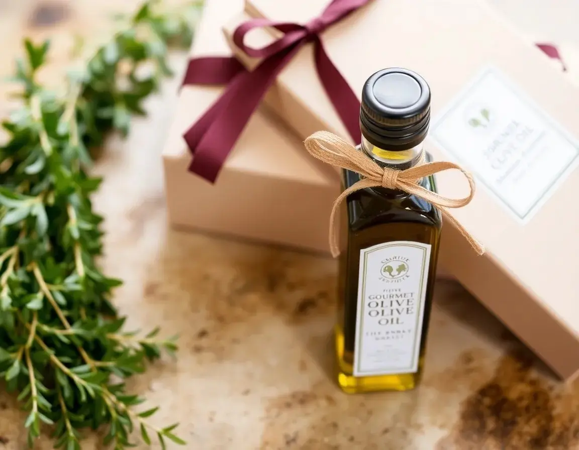 Petite Bouteille d'Huile d'Olive Gourmet