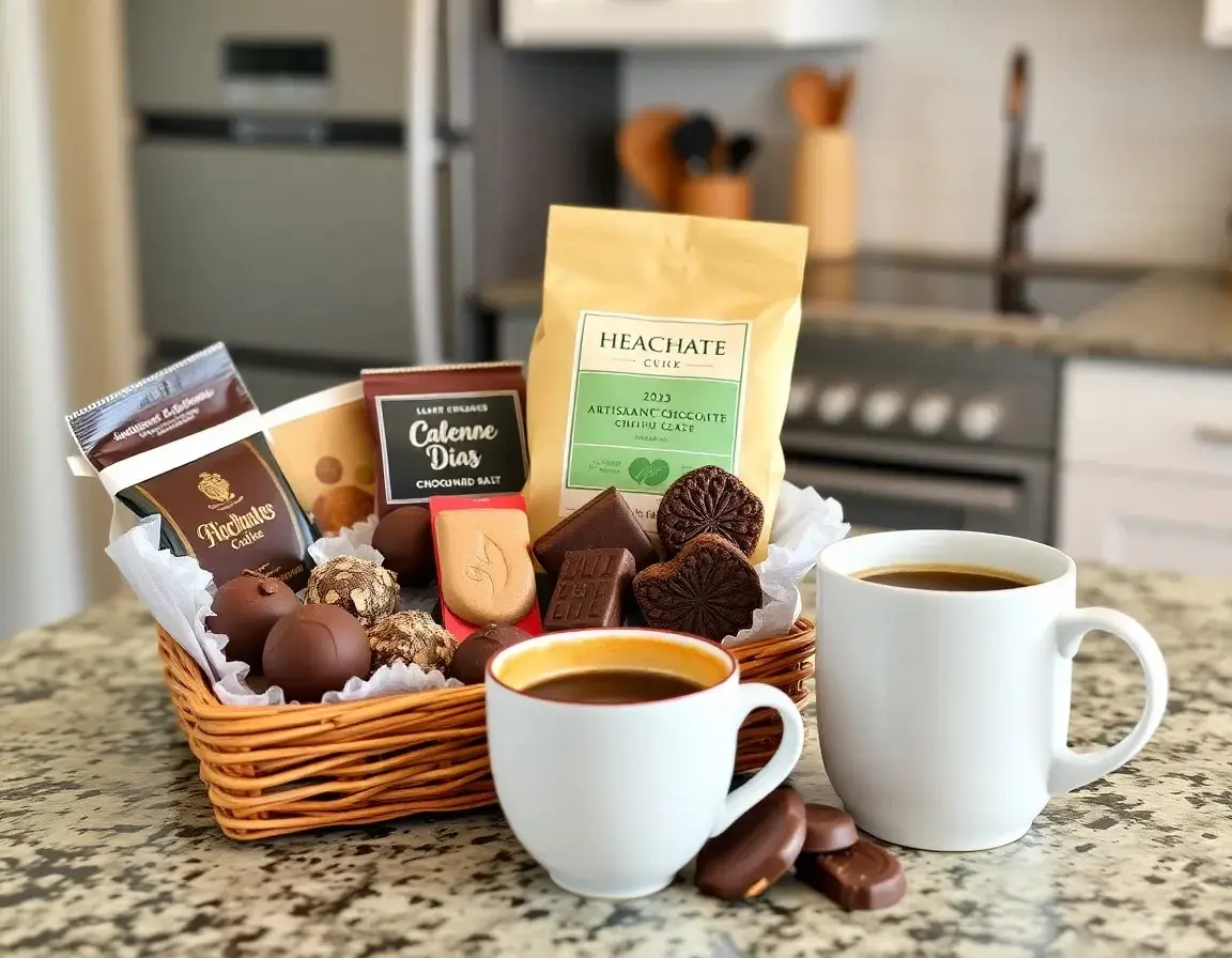Set de Café Artisanal et Chocolat Gourmet