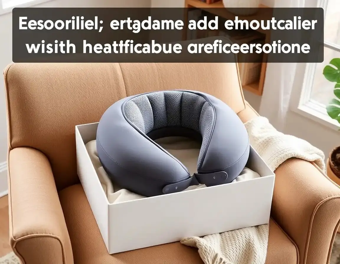 Masseur de cou ergonomique avec chaleur