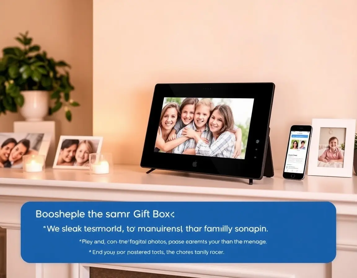 Cadre photo numérique intelligent