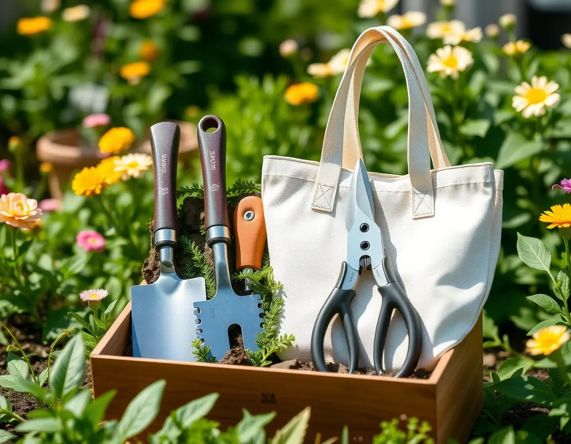 Ensemble d'outils de jardinage de haute qualité