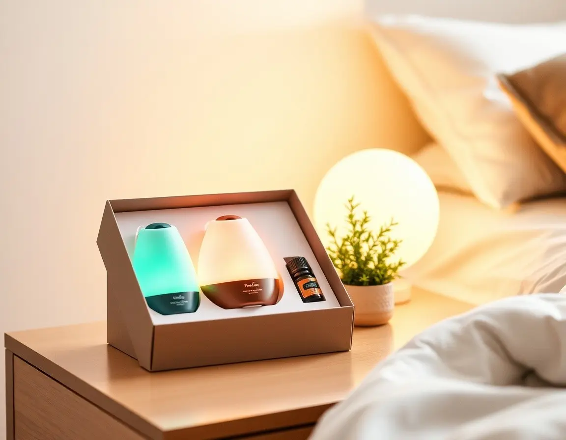 Diffuseur d'Arômes Ultrasonique et Huiles Essentielles