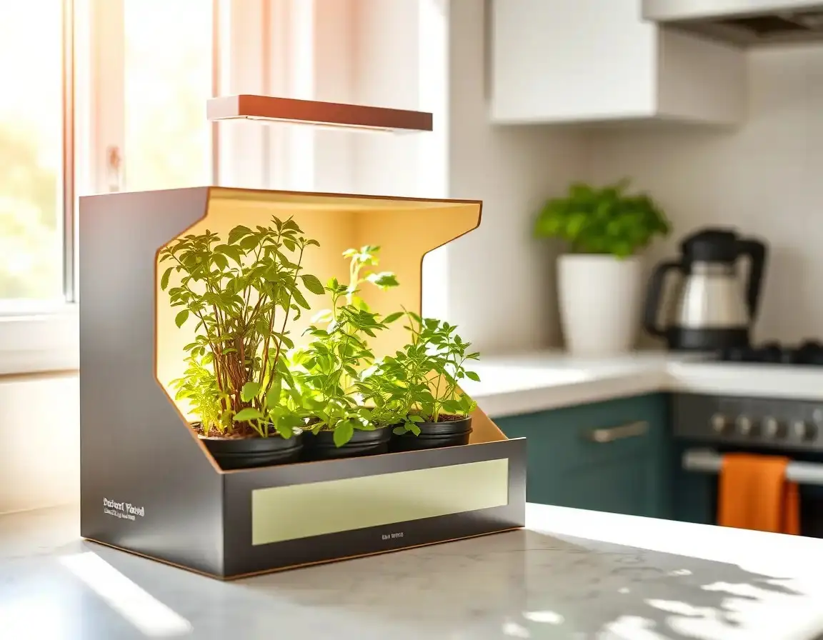 Kit de Jardin d'Herbes Intelligent d'Intérieur