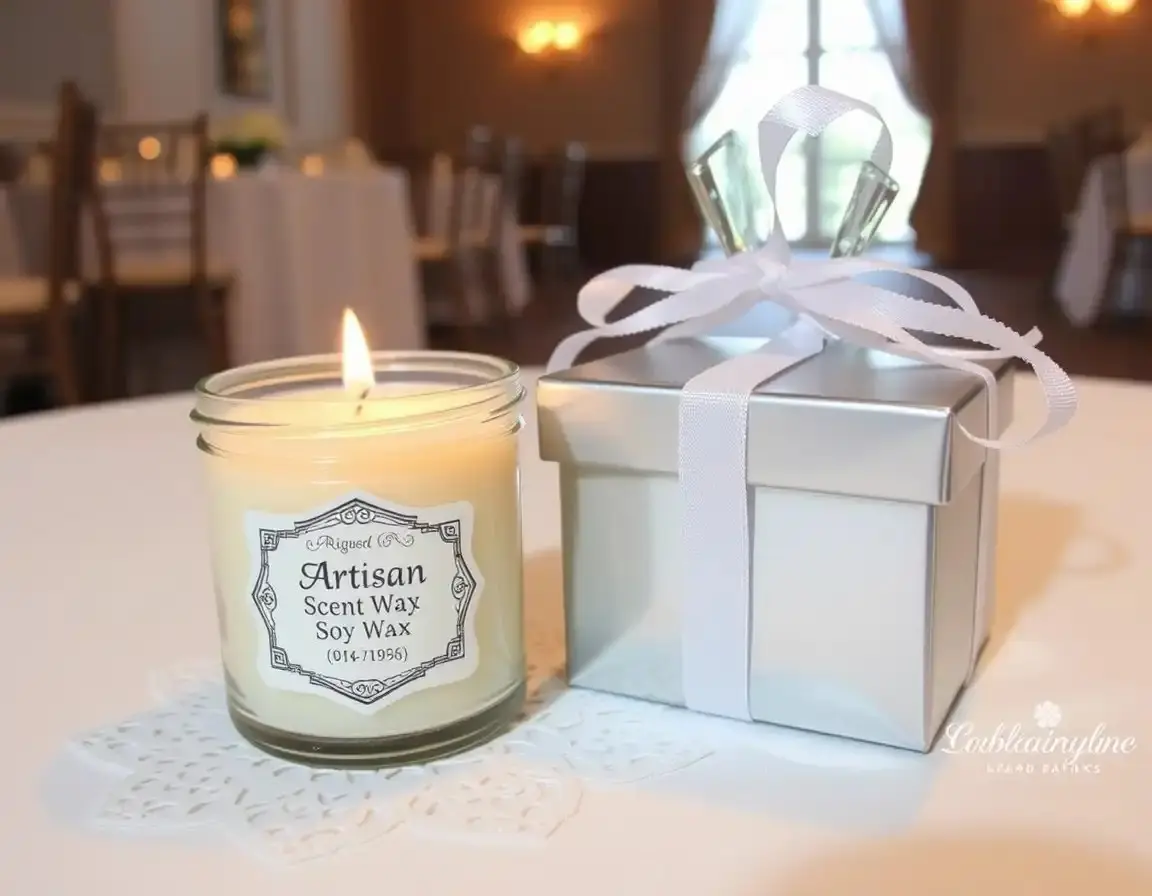 Bougie en Cire de Soja Parfumée Artisanale