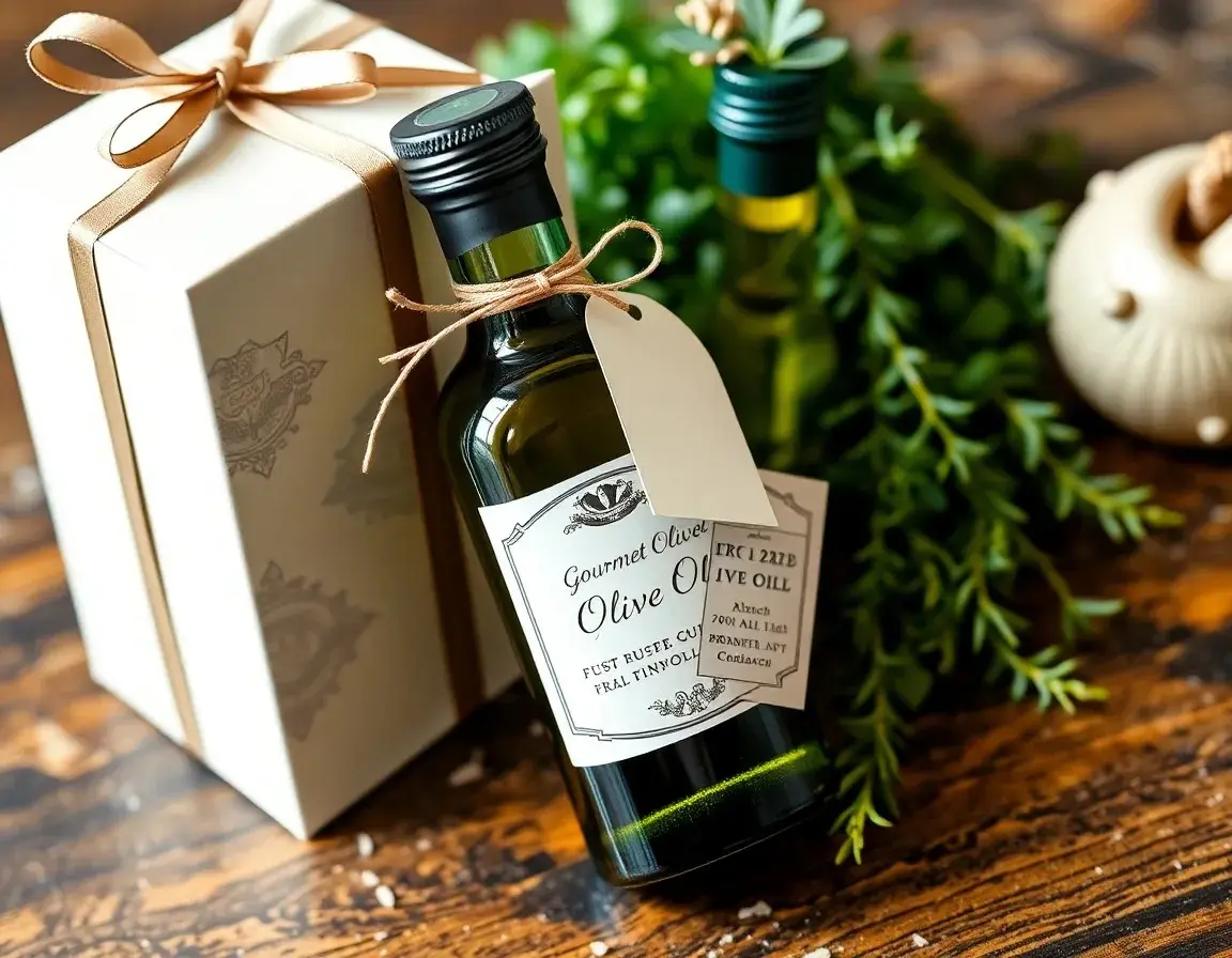 Petite Bouteille d'Huile d'Olive Gourmet