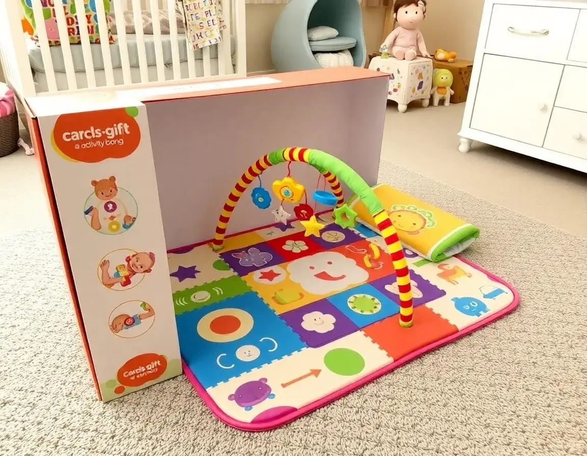 Tapis d'Éveil avec Arche d'Activités