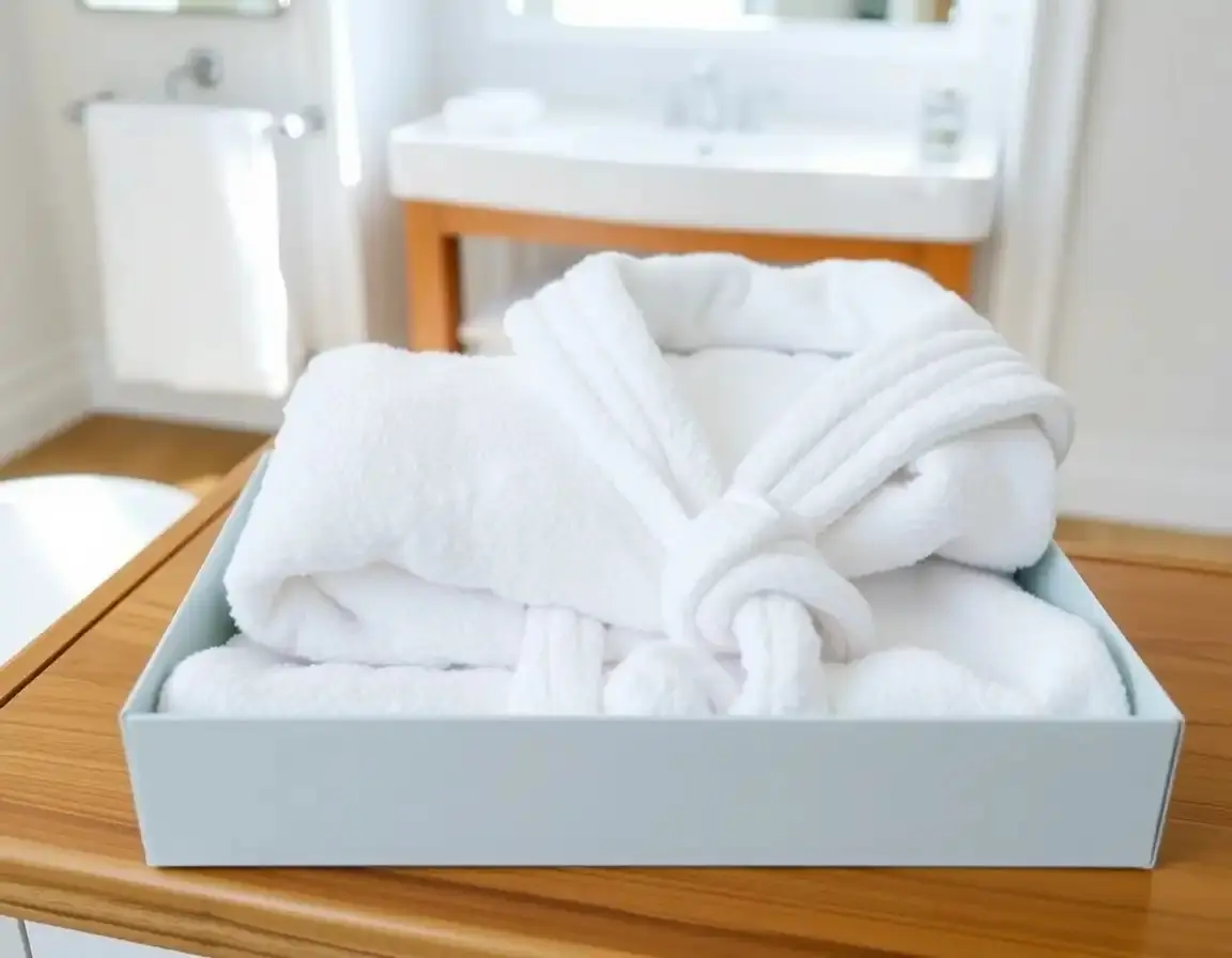 Serviette de Bain et Peignoir de Luxe