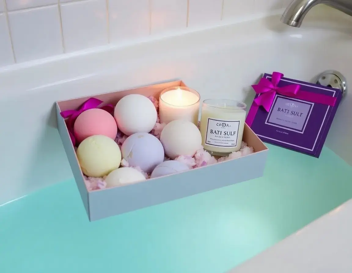 Set de Bain et Bombes Moussantes de Luxe