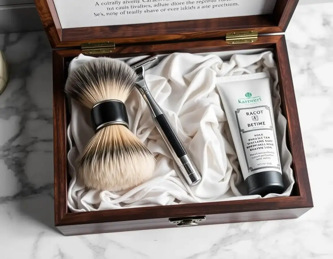 Kit de toilettage de luxe pour hommes