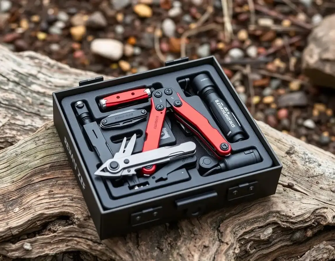 Kit de survie multi-outils pour le plein air