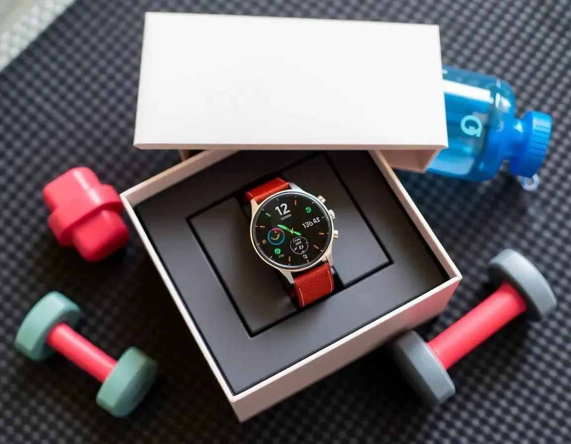 Montre connectée avec suivi d'activité physique