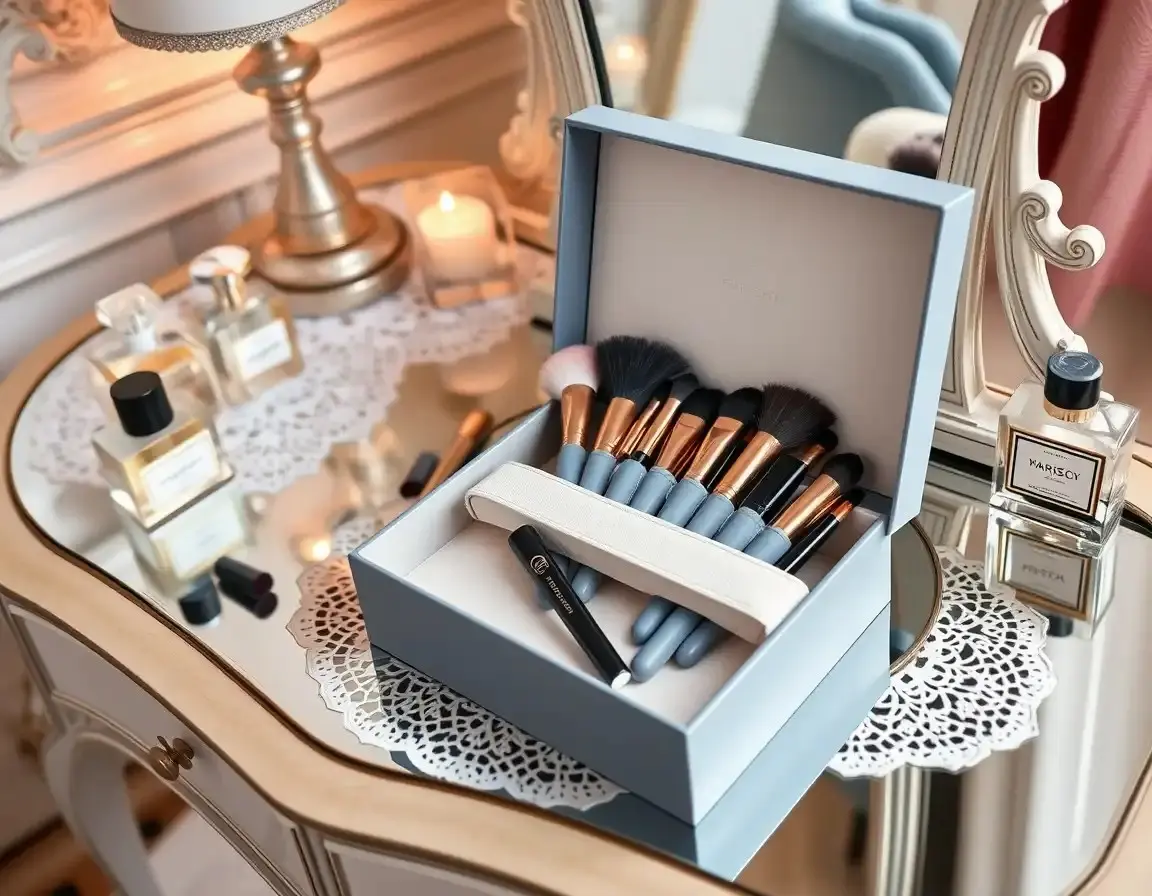 Ensemble de pinceaux de maquillage de haute qualité