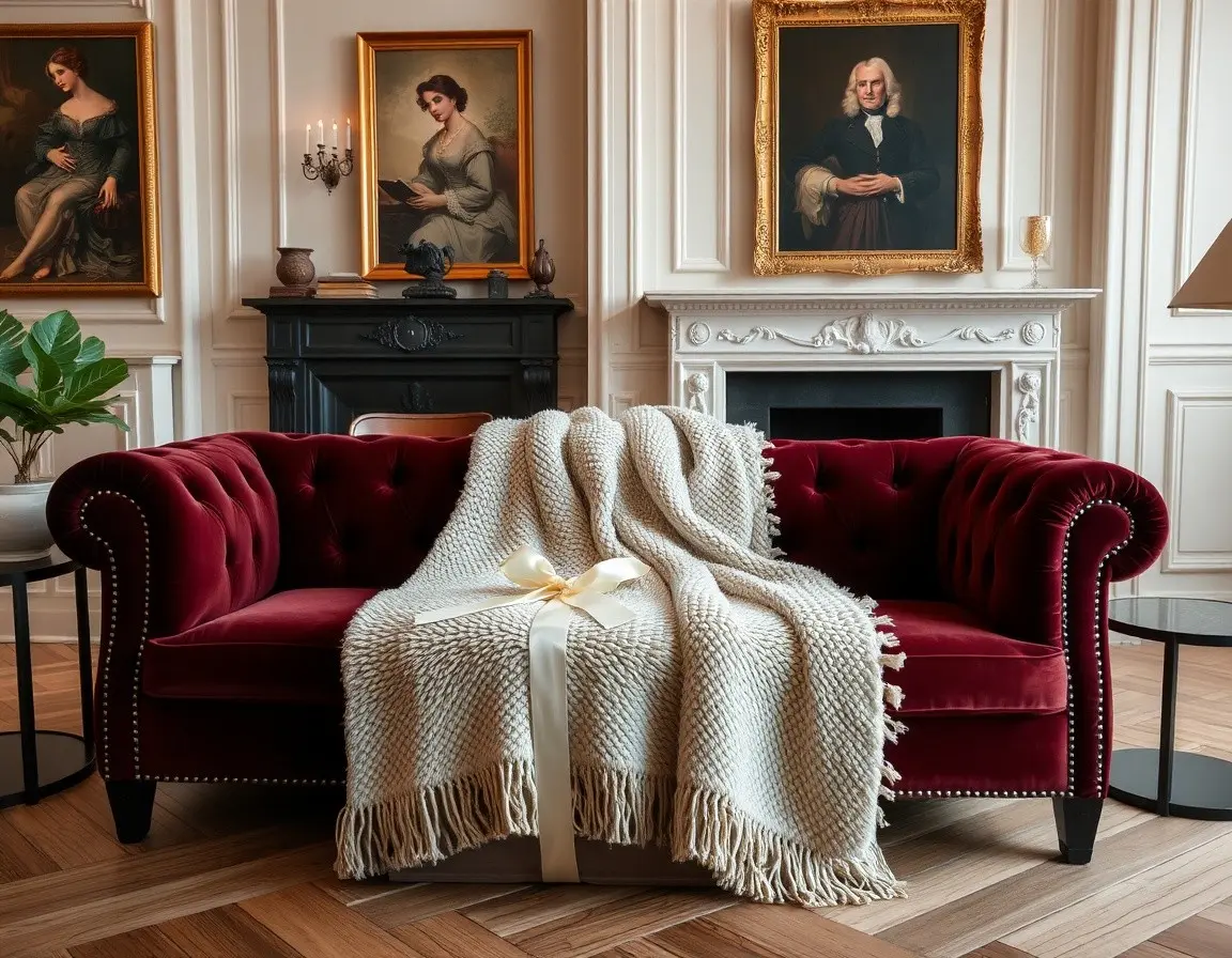 Couverture décorative de luxe