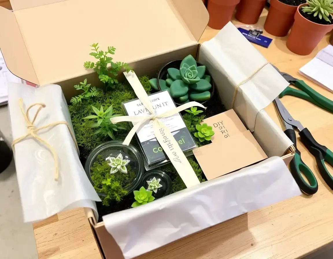 Kit de fabrication de terrarium DIY