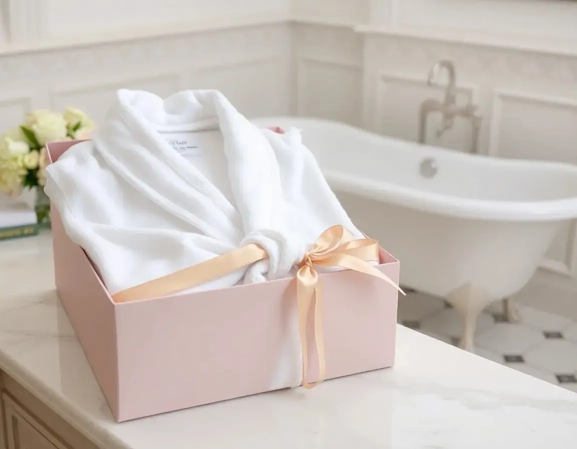Peignoir de Bain en Coton de Luxe
