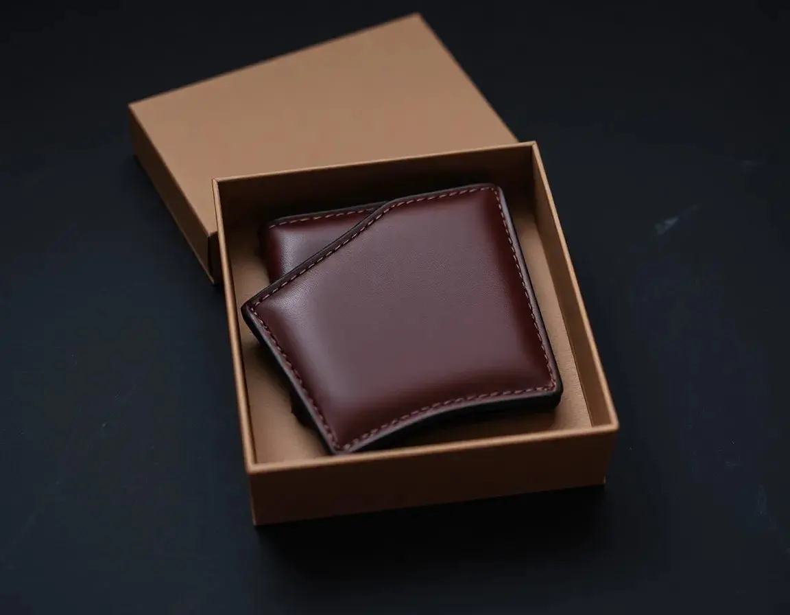 Portefeuille en cuir premium