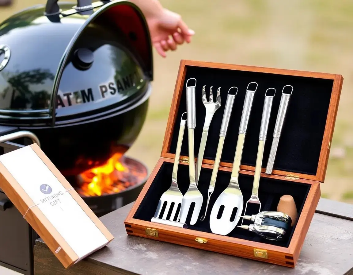 Ensemble d'Outils BBQ Premium