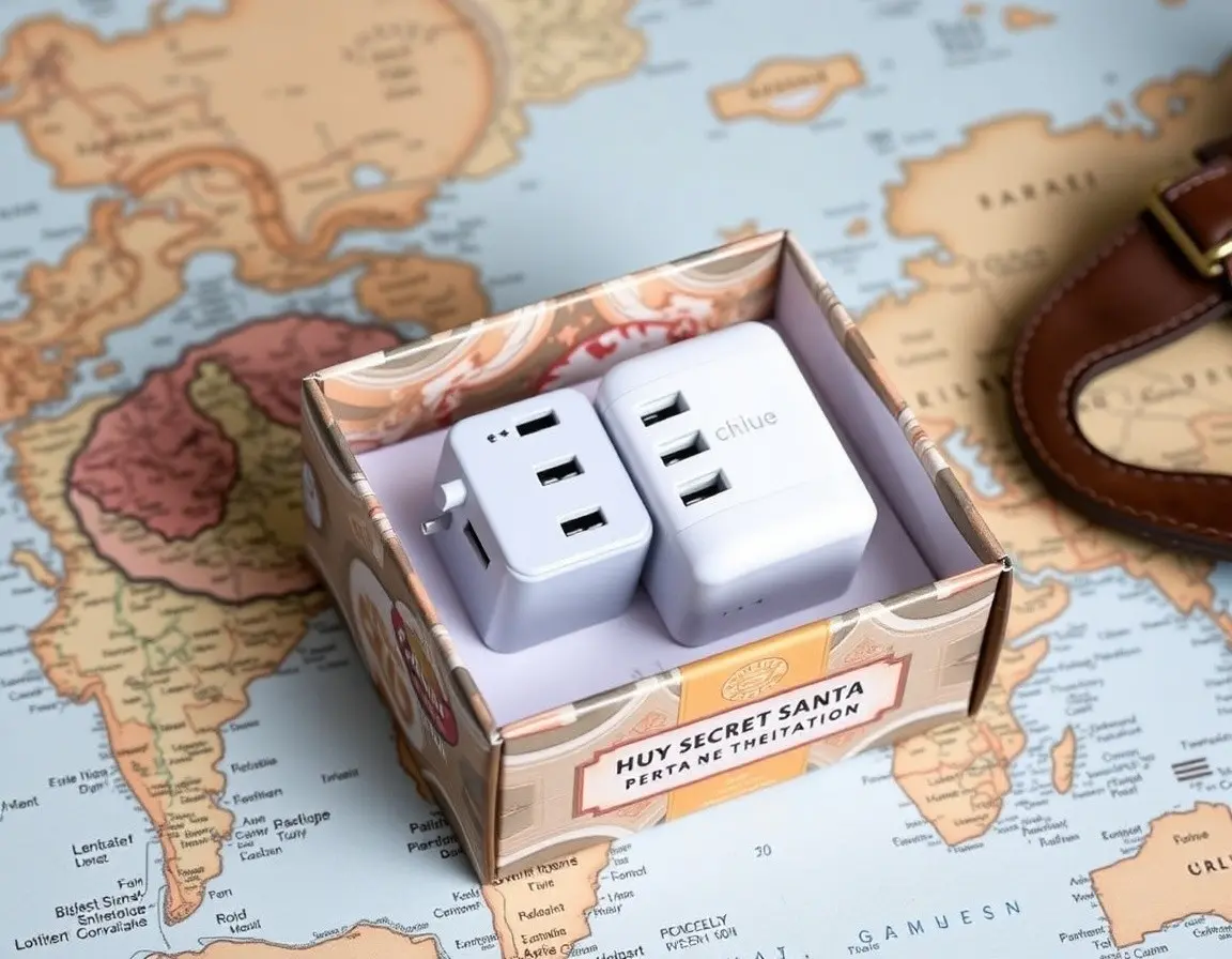 Adaptateur de Voyage Universel avec Ports USB