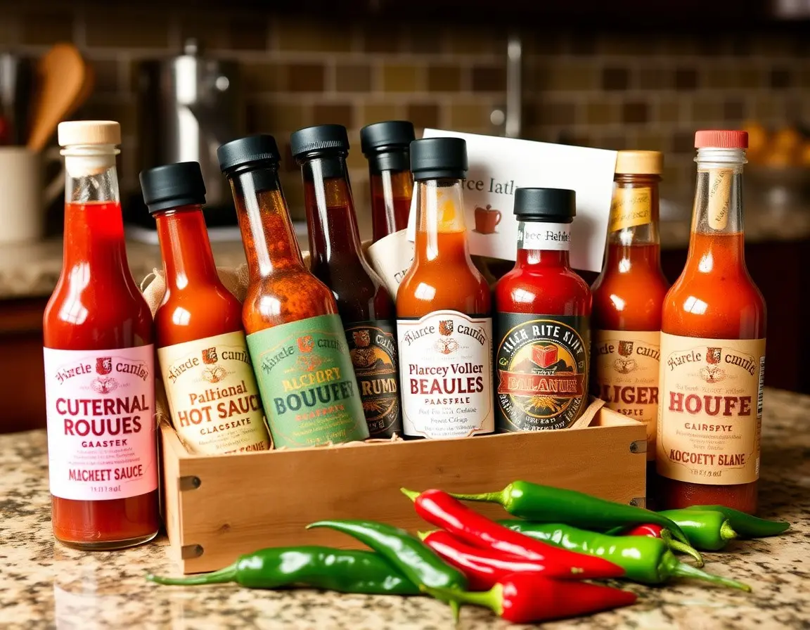 Collection de Sauces Piquantes Gourmet