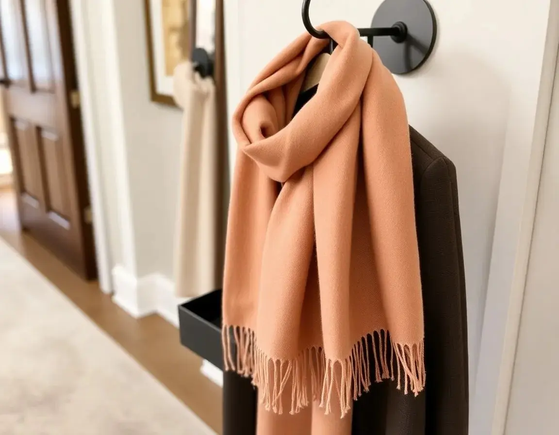 Écharpe Élégante en Cachemire Mélangé