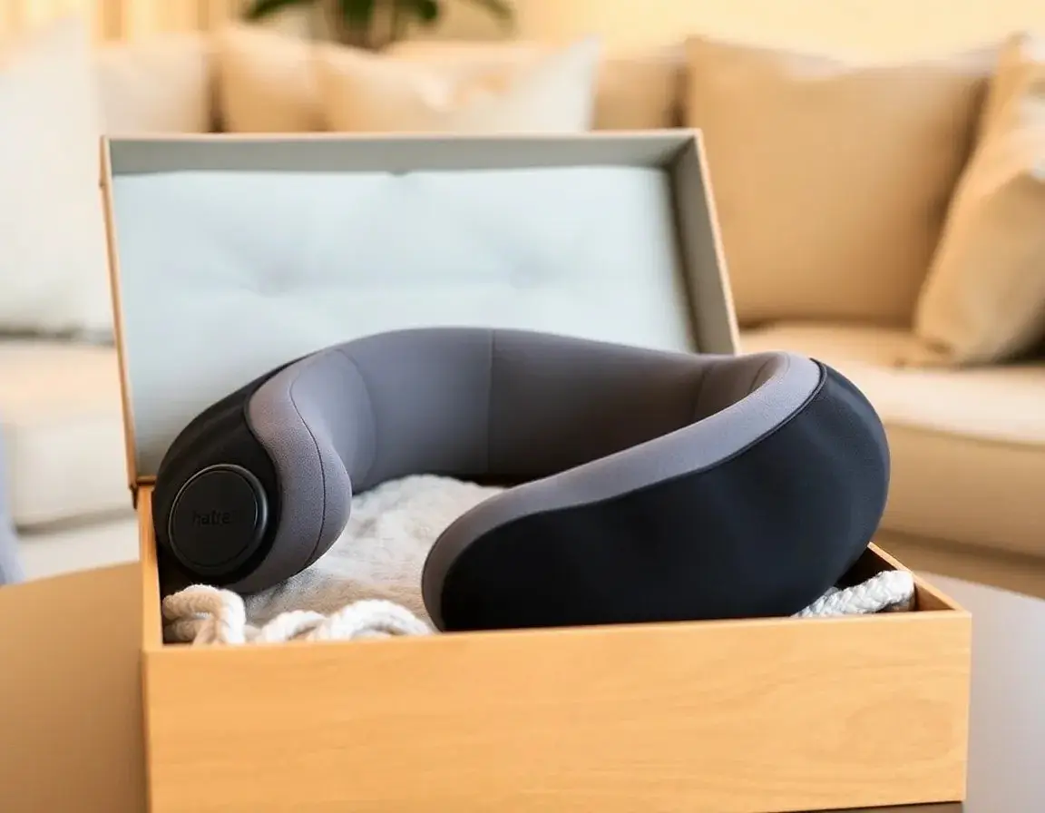 Masseur électrique chauffant Shiatsu