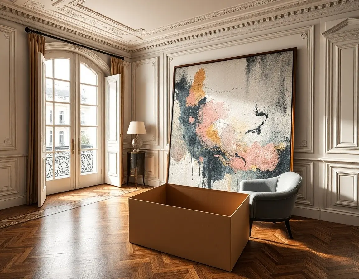 Grand Art Mural Abstrait pour décoration