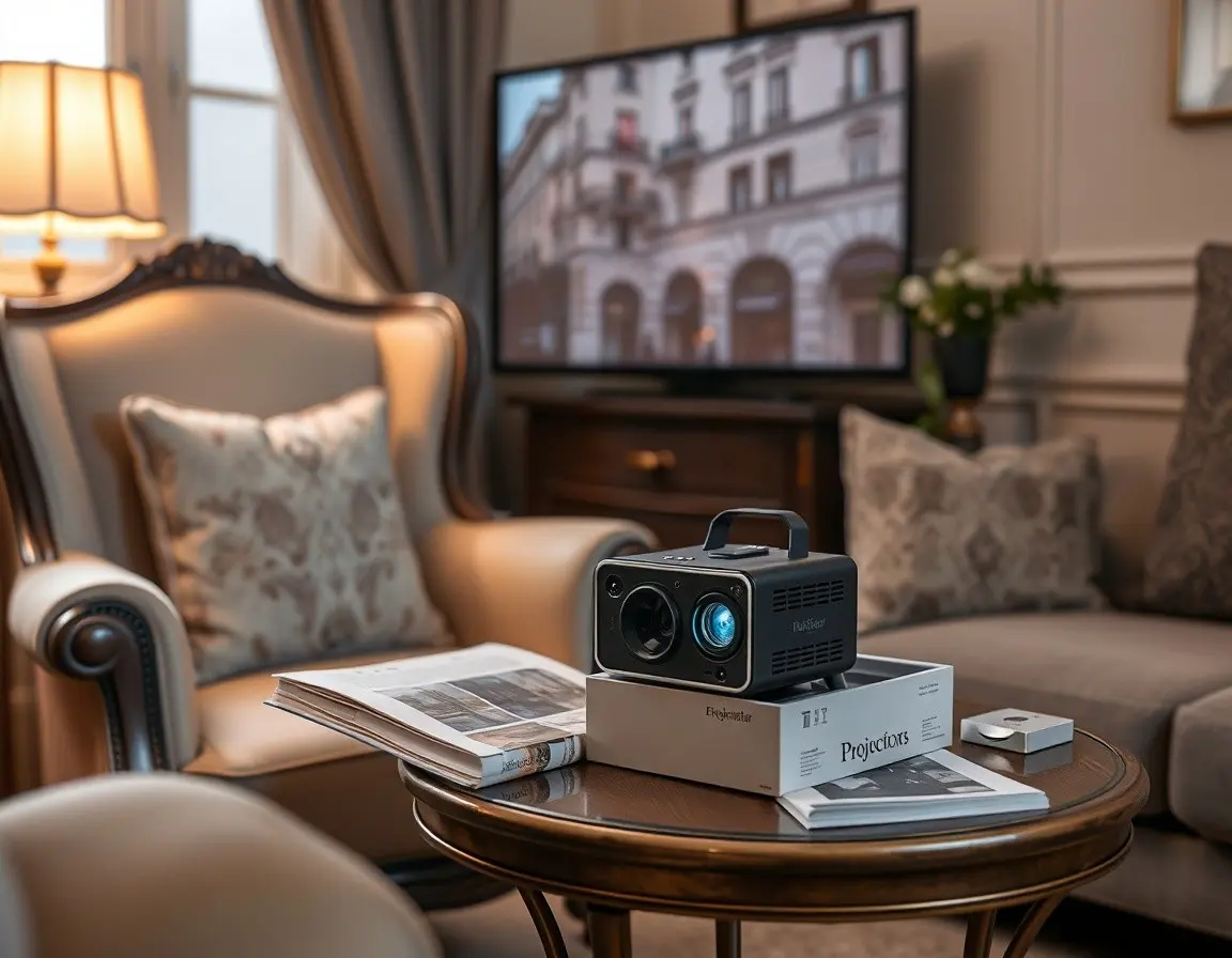 Mini Projecteur Portable pour soirées film